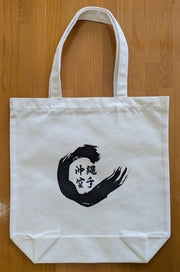 ★国際専用★For International mail order★ODKS Official Merchandise: 'Okinawa Karate' Symbol Mark Tote Bag／ODKS公式グッズ：「沖縄空手」シンボルマーク・トートバッグ
